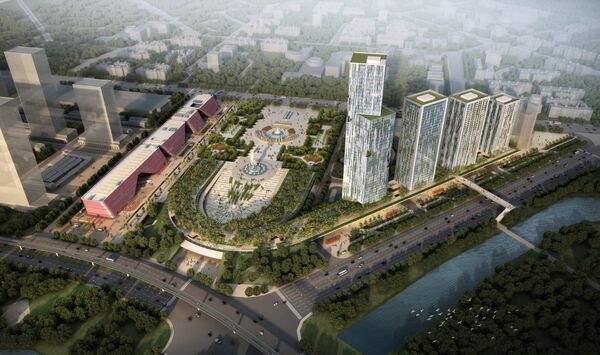 Проект небоскребов VANKE KYUSHU в городе Шэньчжэнь, Китай
