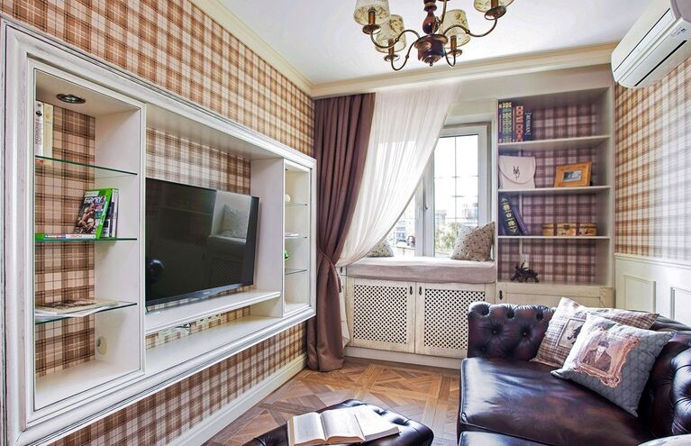 Кофейная клетка на стенах Кофейная клетка на стенах