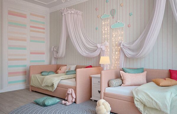 Сказка наяву: самый модный и волшебный дизайн детских комнат