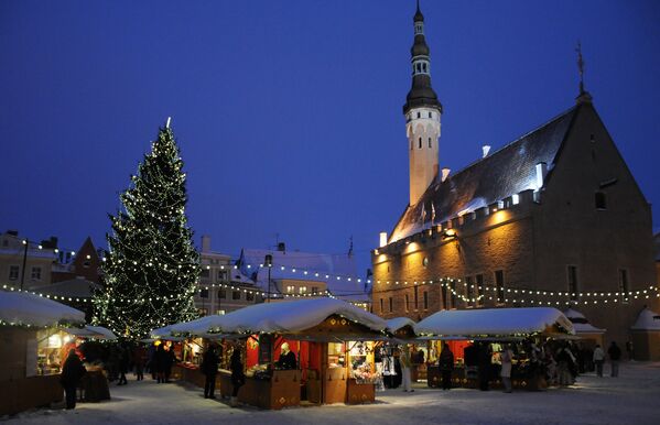 Таллиннский рождественский рынок