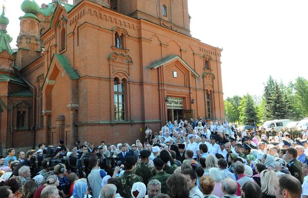 День Святых Петра и Февроньи в храме Александра Невского в Челябинске