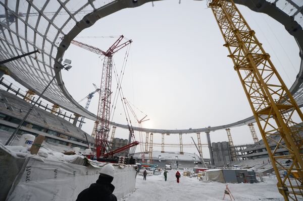 Реконструкция Центрального стадиона Екатеринбург-Арена