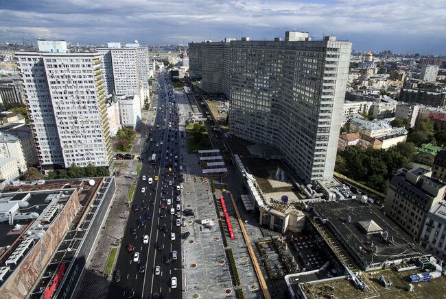 Улица Новый Арбат в Москве