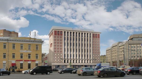 Проект реконструкции комплекса зданий бывшей АТС на Зубовской площади