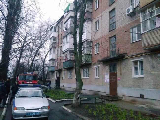 Взрыв в жилом доме в Таганроге