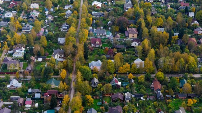 Вид на дачный поселок. Архивное фото