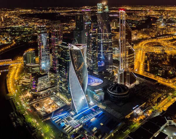 Вид на Московский международный деловой центр Москва-Сити