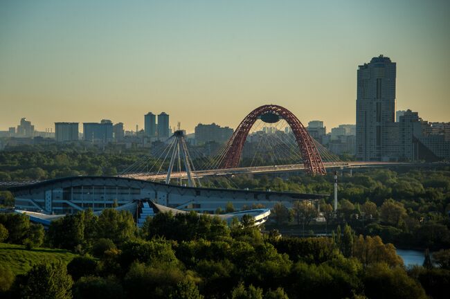 Рассвет в Москве