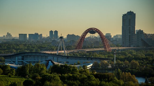 Рассвет в Москве