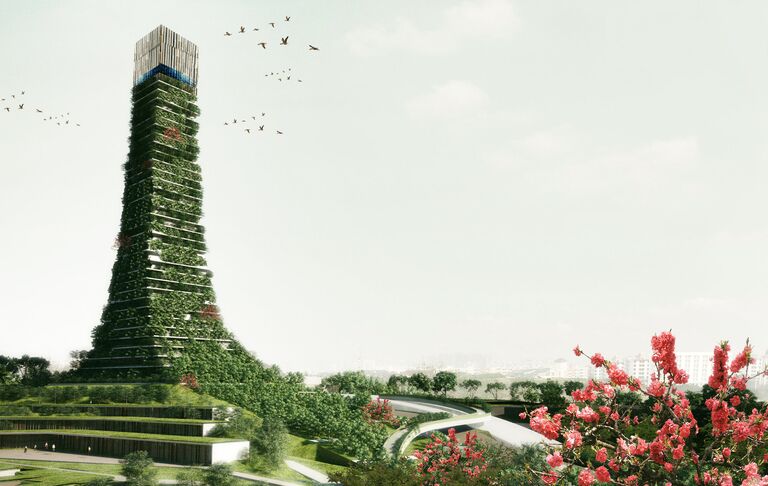 Вертикальный лес: как превратить бетонные джунгли городов в зеленый оазис