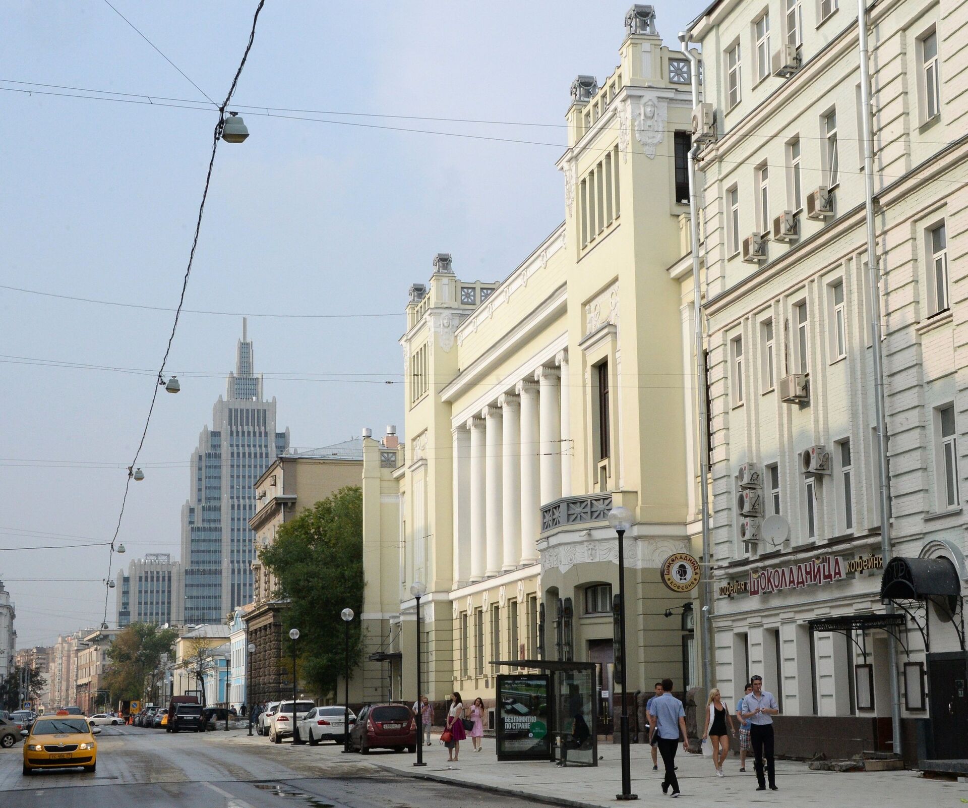 Здание театра Ленком на улице Малая Дмитровка в Москве - РИА Новости, 1920, 30.08.2024