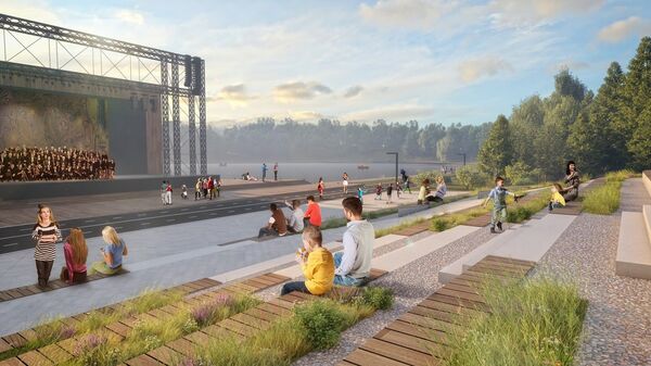 Проект реконструкции общественных пространств в Уфе