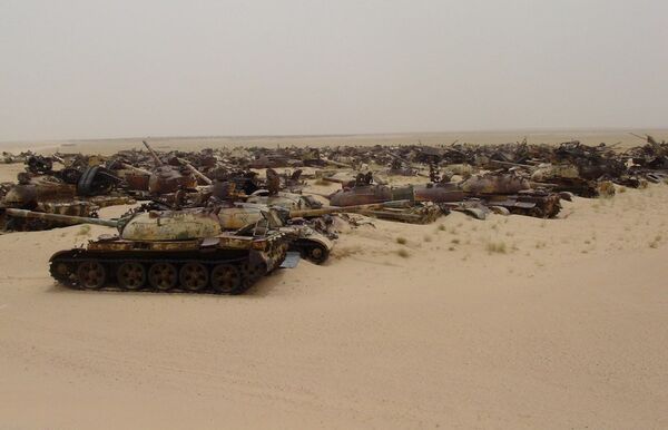 Кладбище танков в Кувейте