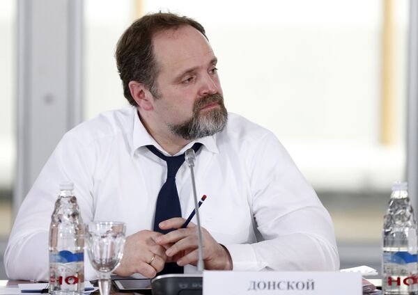 Министр природных ресурсов и экологии Сергей Донской
