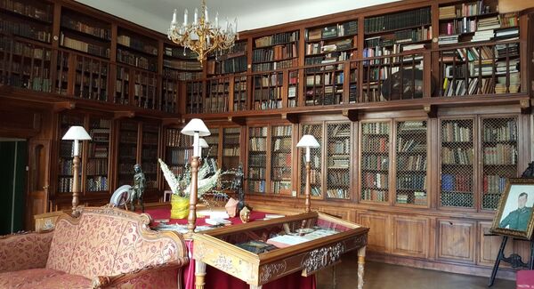 Библиотека замка Лоучень