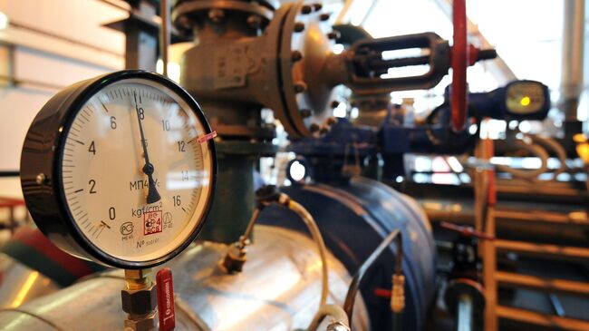 Машинный зал тепловой станции