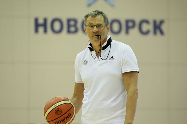 Главный тренер мужской сборной России по баскетболу Сергей Базаревич