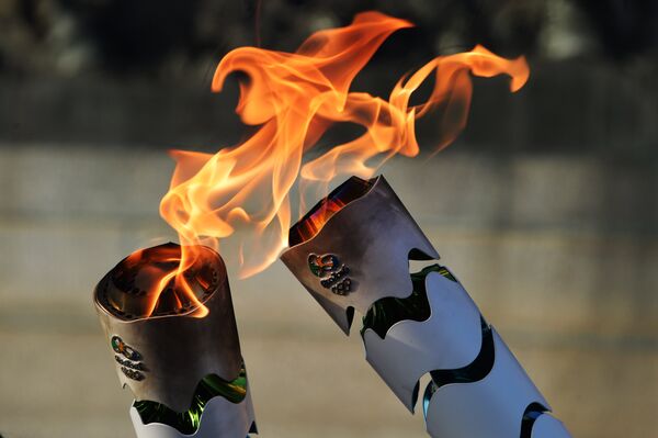 Эстафета огня летних Олимпийских игр в Рио-де-Жанейро