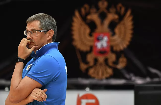 Главный тренер сборной России по баскетболу Сергей Базаревич