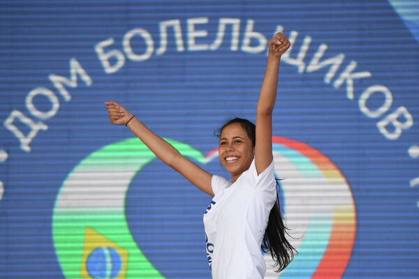 Открытие Дома болельщиков олимпийской сборной России в Рио-де-Жанейро
