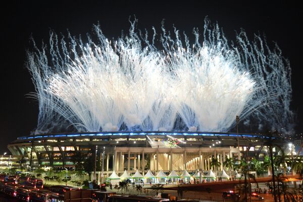Церемония открытия XXXI летних Олимпийских игр в Рио-де-Жанейро