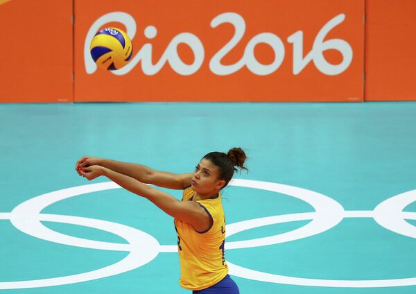 Игрок женской сборной Бразилии по волейболу