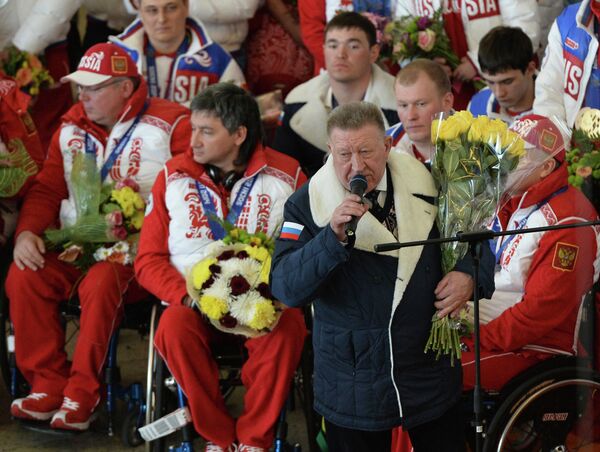 Вице-президент Паралимпийского комитета России Лев Селезнев