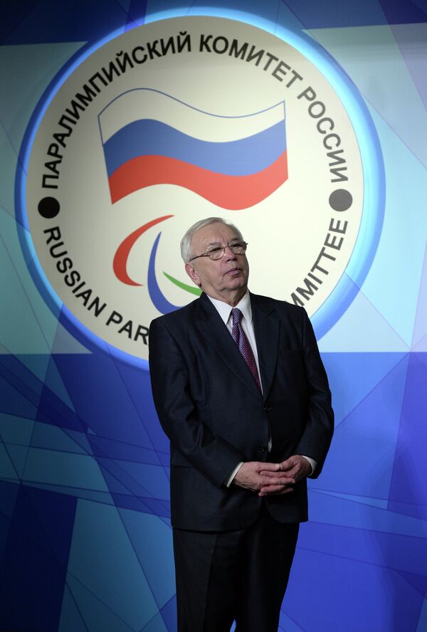Президент Паралимпийского комитета России Владимир Лукин
