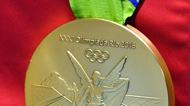 Золотая медаль летних Олимпийских игр в Рио-де-Жанейро