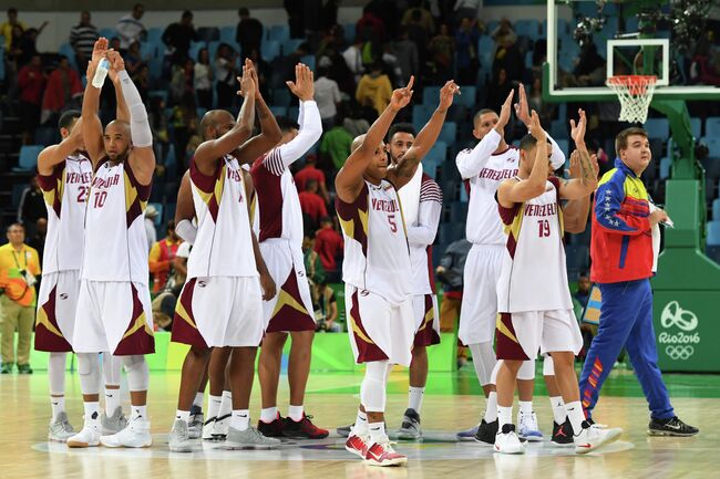 Баскетболисты сборной Венесуэлы