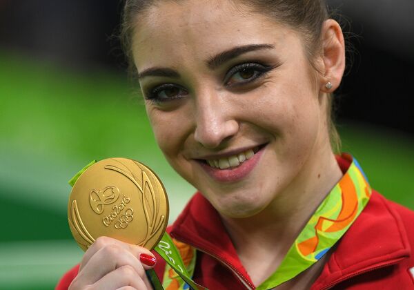 Олимпийская чемпионка Рио-2016 гимнастка Алия Мустафина