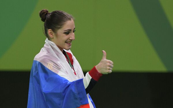 Олимпийская чемпионка Рио-2016 гимнастка Алия Мустафина