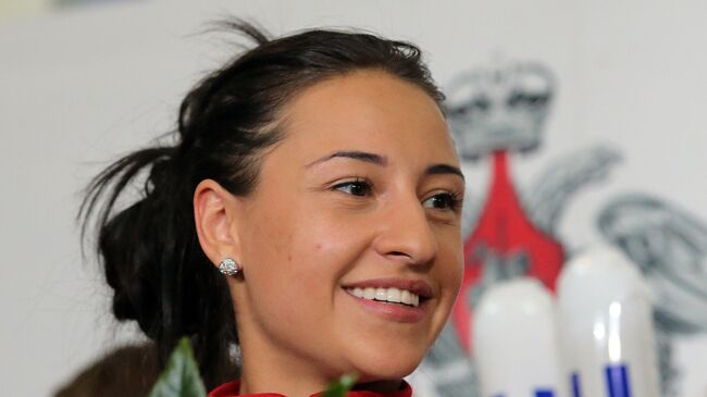 Российская саблистка Яна Егорян Российская саблистка Яна Егорян