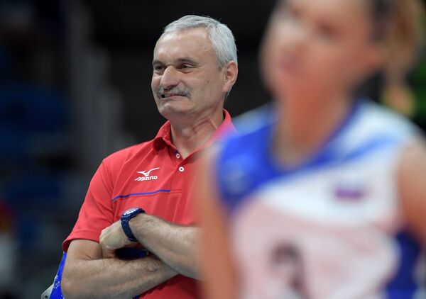 Главный тренер женской сборной России по волейболу Юрий Маричев