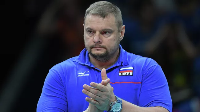 Главный тренер сборной России Владимир Алекно