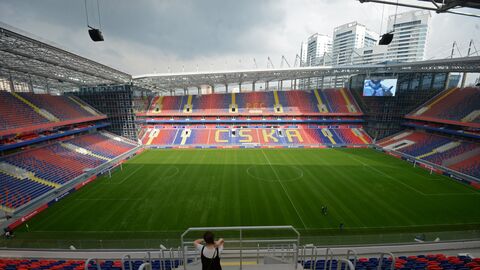 Футбольный стадион ЦСКА в Москве