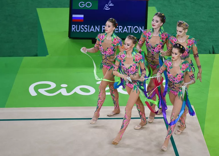 Спортсменки сборной России по художественной гимнастике Спортсменки сборной России по художественной гимнастике