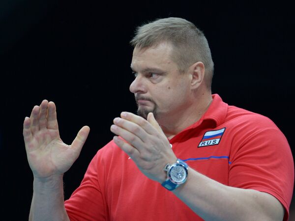 Главный тренер мужской сборной России по волейболу Владимир Алекно