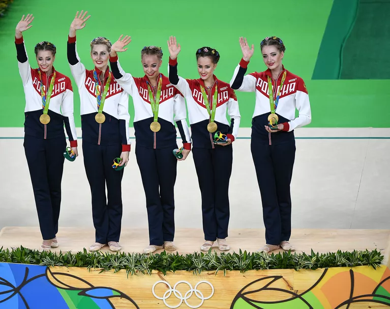 Спортсменки сборной России по художественной гимнастике Спортсменки сборной России по художественной гимнастике