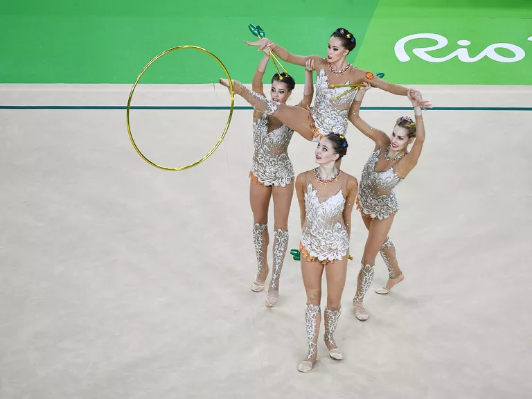 Спортсменки сборной России по художественной гимнастике Спортсменки сборной России по художественной гимнастике