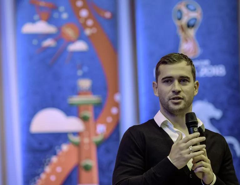 Нападающий ФК Зенит Александр Кержаков Нападающий ФК Зенит Александр Кержаков