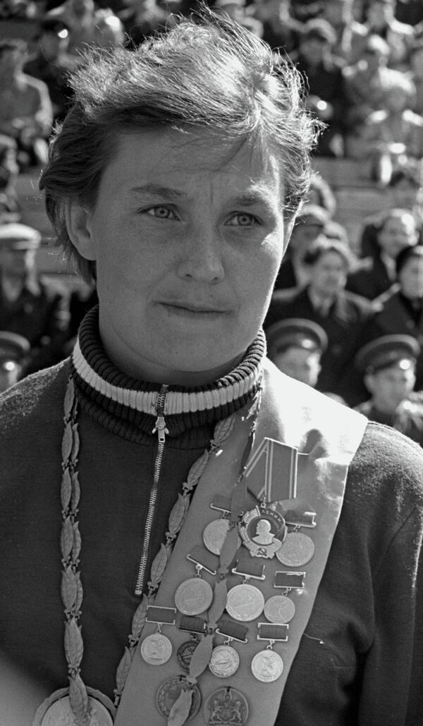 Олимпийская чемпионка по гребле Антонина Середина