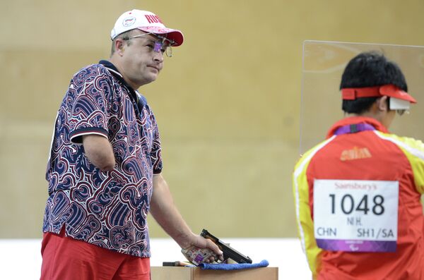Российский спортсмен Валерий Пономаренко