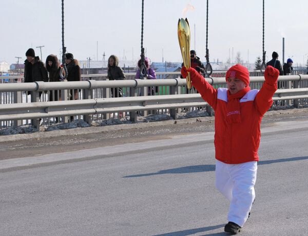 Серебряный призер Паралимпийских игр 2012 по пауэрлифтингу Владимир Балынец