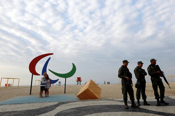 Логотип Паралимпийских игр в Рио-де-Жанейро