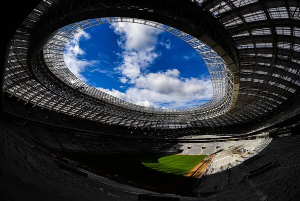 Визит экспертов FIFA и Оргкомитета Россия-2018 на стадион Лужники