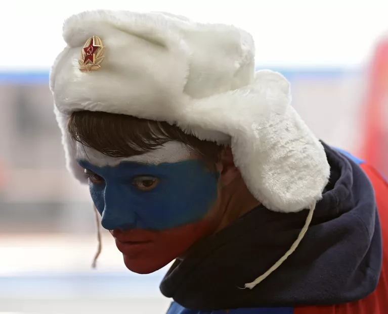 Болельщик сборной России Болельщик сборной России