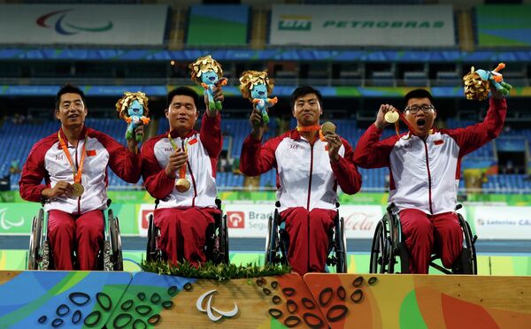 Китайские паралимпийцы