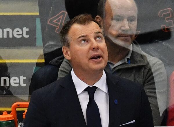 Главный тренер сборной Швеции Рикард Грёнборг