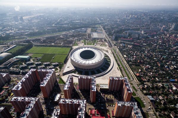 Стадион футбольного клуба Краснодар